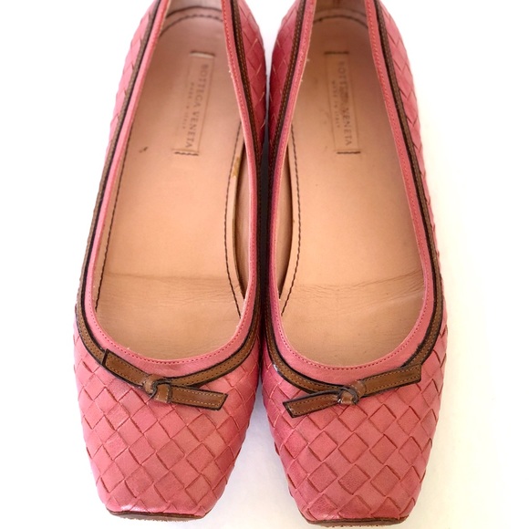 Bottega Veneta Woven ballet flats. - Picture 2 of 8